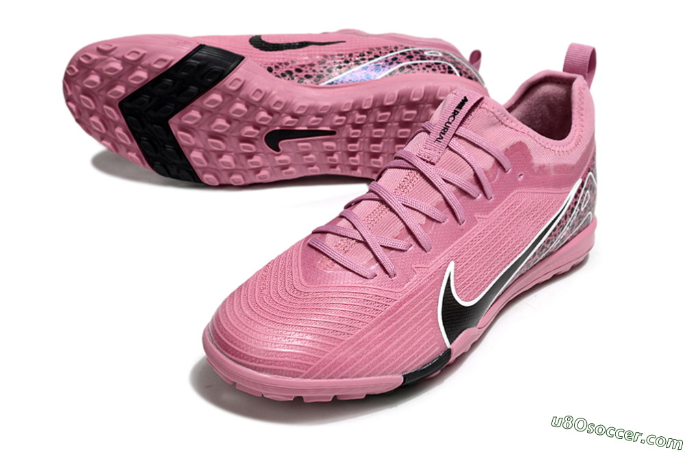 Nike Air Zoom Mercurial Vapor 16 Pro TF Artificial Turf Soccer Shoes - Pink/Black/Silver 3