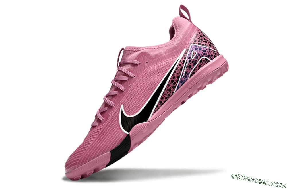 Nike Air Zoom Mercurial Vapor 16 Pro TF Artificial Turf Soccer Shoes - Pink/Black/Silver 5