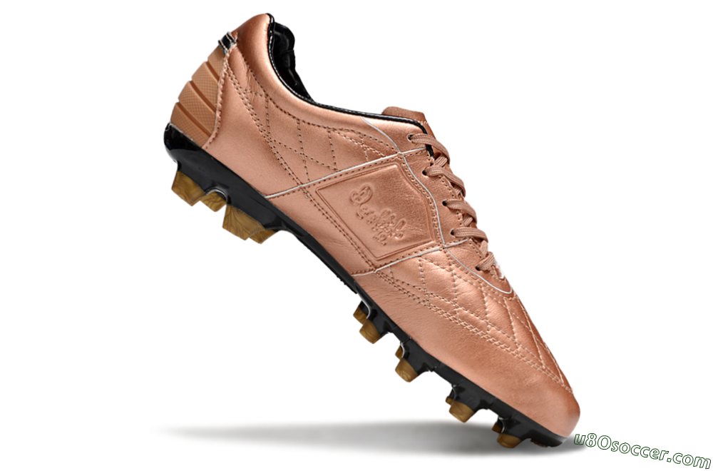 Nike Tiempo Legend R10 Elite FG Firm Ground Soccer Cleats - Gold/Black/Red 4