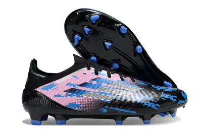Adidas F50 Elite FG Firm Ground Soccer Cleats - Black/Blue/Pink