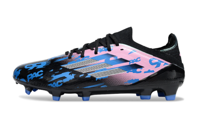 Adidas F50 Elite FG Firm Ground Soccer Cleats - Black/Blue/Pink
