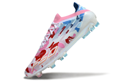 Adidas F50 Elite FG Firm Ground Soccer Cleats - Pink/Whtie/Blue/Red