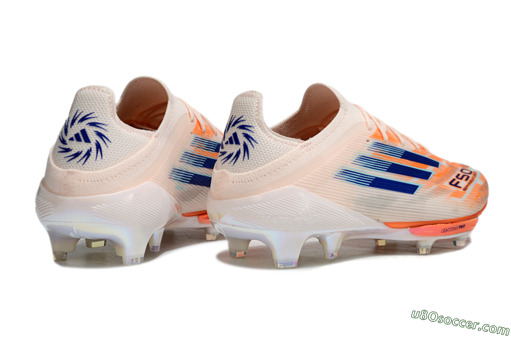 Adidas F50+ Lightstrike Pro FG Firm Ground Soccer Cleats - Pink/Red/Blue 6