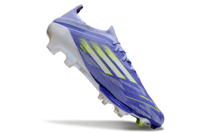 Adidas F50+ Lightstrike Pro FG Firm Ground Soccer Cleats - Blue/White/Yellow