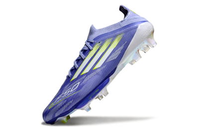 Adidas F50+ Lightstrike Pro FG Firm Ground Soccer Cleats - Blue/White/Yellow