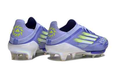 Adidas F50+ Lightstrike Pro FG Firm Ground Soccer Cleats - Blue/White/Yellow