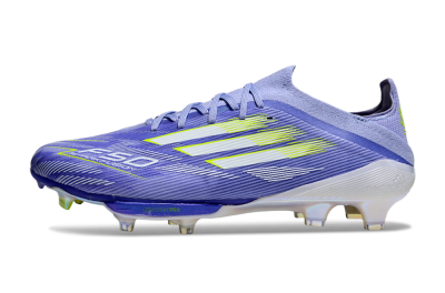 Adidas F50+ Lightstrike Pro FG Firm Ground Soccer Cleats - Blue/White/Yellow