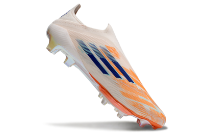 Adidas F50+ Lightstrike Pro Laceless FG Firm Ground Soccer Cleats - Pink/Red/Blue