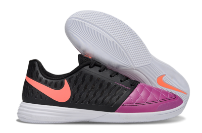 Nike Lunar Gato 2 IC Indoor & Futsal Soccer Shoes - Pink/Black/Red