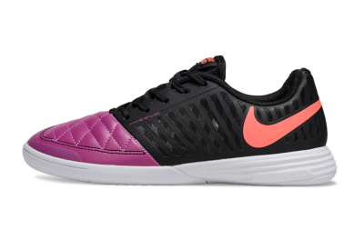 Nike Lunar Gato 2 IC Indoor & Futsal Soccer Shoes - Pink/Black/Red