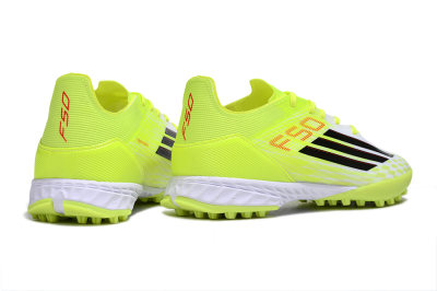 Adidas F50 Pro TF Artificial Turf Soccer Shoes - Yellow/Black/Red