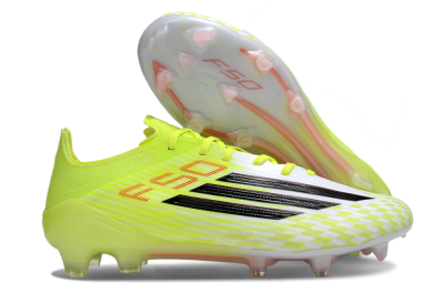 Adidas F50 Elite FG Firm Ground Soccer Cleats - Yellow/Black/Red