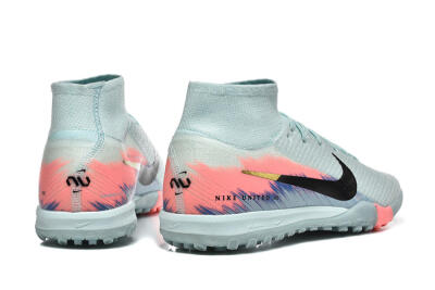 Nike Air Zoom Mercurial Superfly 10 Elite TF Artificial Turf Soccer Shoes - Jade/Black/Gold
