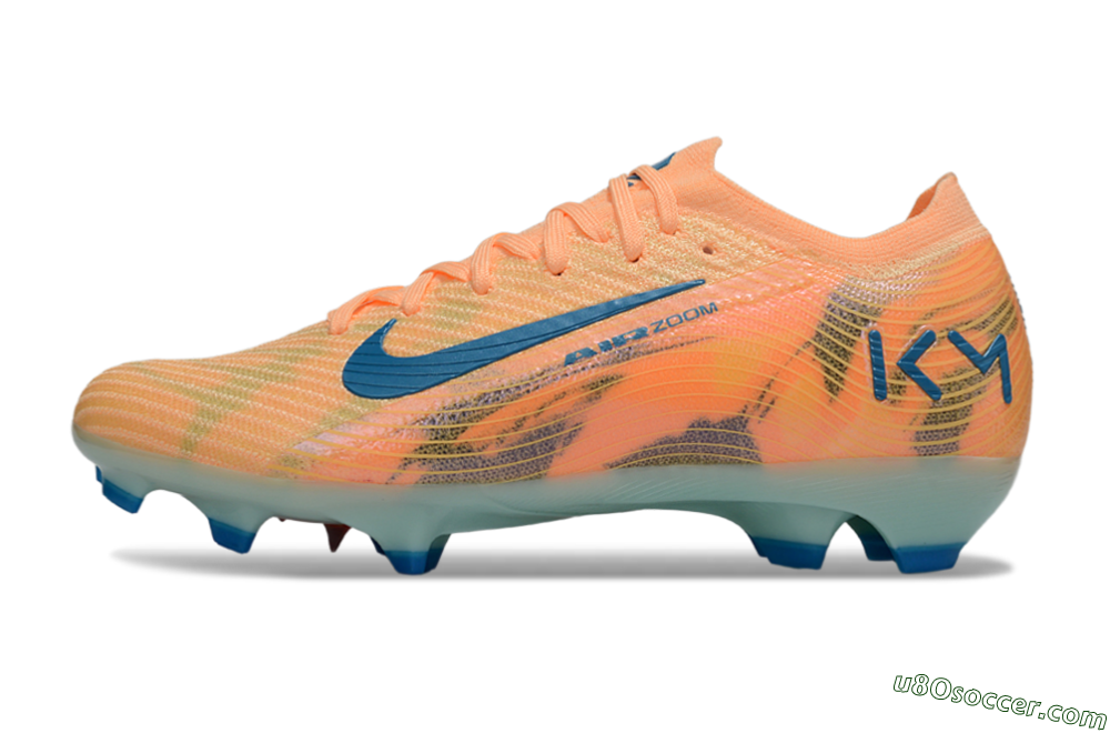 Nike Air Zoom Mercurial Vapor 16 Elite FG Firm Ground Soccer Cleats - Pink/Blue/Yellow 2