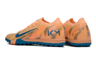 Nike Air Zoom Mercurial Vapor 16 Elite TF Artificial Turf Soccer Shoes - Pink/Blue/Yellow