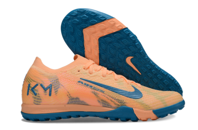 Nike Air Zoom Mercurial Vapor 16 Elite TF Artificial Turf Soccer Shoes - Pink/Blue/Yellow