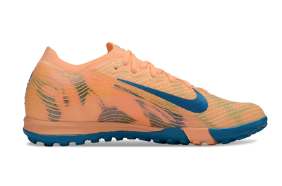 Nike Air Zoom Mercurial Vapor 16 Elite TF Artificial Turf Soccer Shoes - Pink/Blue/Yellow