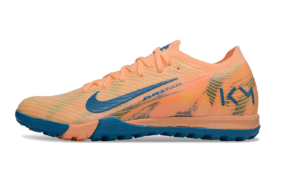 Nike Air Zoom Mercurial Vapor 16 Elite TF Artificial Turf Soccer Shoes - Pink/Blue/Yellow