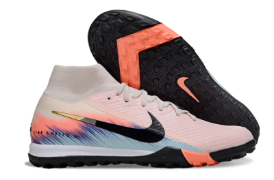 Nike Air Zoom Mercurial Superfly 10 Elite TF Artificial Turf Soccer Shoes - Pink/Black/Gold