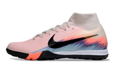 Nike Air Zoom Mercurial Superfly 10 Elite TF Artificial Turf Soccer Shoes - Pink/Black/Gold