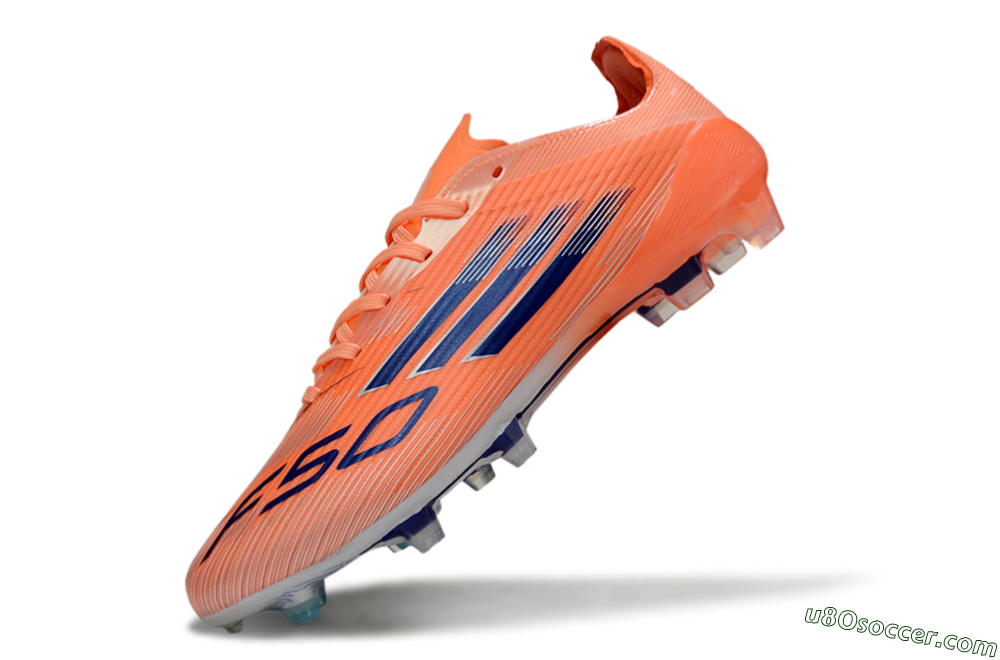 Adidas F50 Elite FG Firm Ground Soccer Cleats - Red/Blue/Silver 6