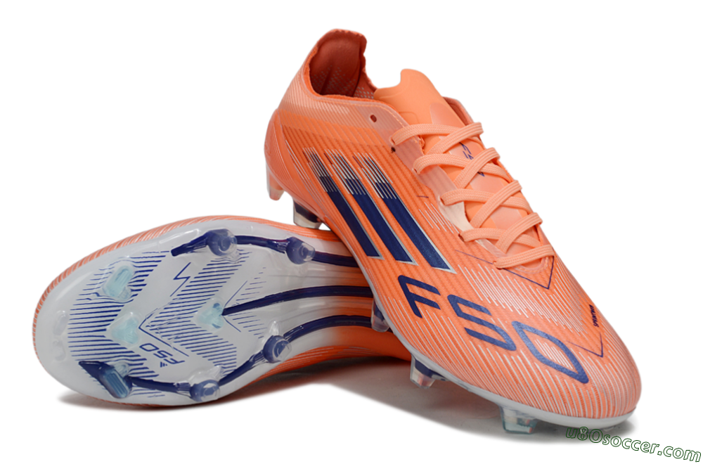 Adidas F50 Elite FG Firm Ground Soccer Cleats - Red/Blue/Silver 4