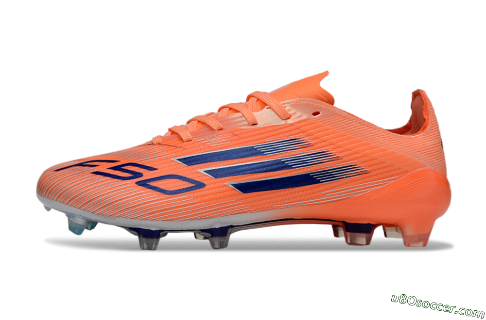 Adidas F50 Elite FG Firm Ground Soccer Cleats - Red/Blue/Silver 2