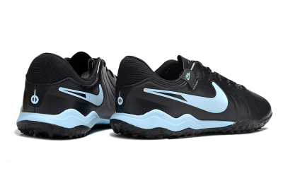 Nike Tiempo Legend 10 Academy TF Artificial Turf Soccer Shoes - Black/Jade