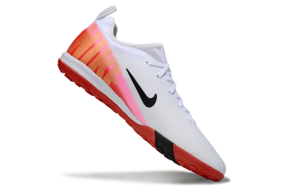 Nike Air Zoom Mercurial Vapor 16 Pro TF Artificial Turf Soccer Shoes - White/Black/Red