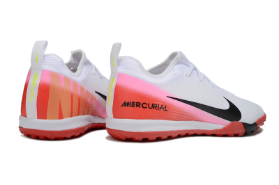 Nike Air Zoom Mercurial Vapor 16 Pro TF Artificial Turf Soccer Shoes - White/Black/Red