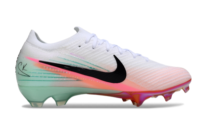 Nike Air Zoom Mercurial Vapor 16 Elite FG Firm Ground Soccer Cleats - White/Black/Pink