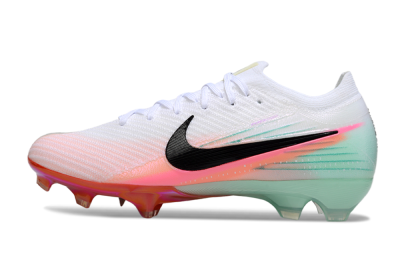 Nike Air Zoom Mercurial Vapor 16 Elite FG Firm Ground Soccer Cleats - White/Black/Pink