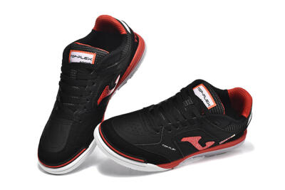 Joma Top Flex IC Indoor & Futsal Soccer Shoes - Black/Red/White