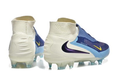Nike Phantom 6 Elite FG Firm Ground Soccer Cleats - Blue/White/Black