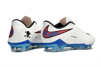 Nike Hypervenom Phantom FG Firm Ground Soccer Cleats - White/Red/Blue