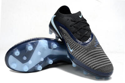 Nike Phantom 6 Elite Low FG Firm Ground Soccer Cleats - Black/Jade