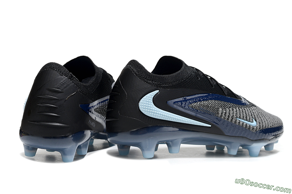 Nike Phantom 6 Elite Low FG Firm Ground Soccer Cleats - Black/Jade 6