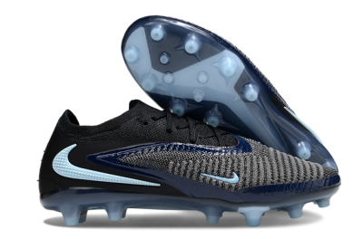 Nike Phantom 6 Elite Low FG Firm Ground Soccer Cleats - Black/Jade