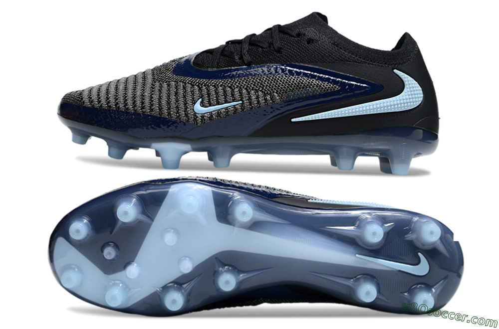 Nike Phantom 6 Elite Low FG Firm Ground Soccer Cleats - Black/Jade 0