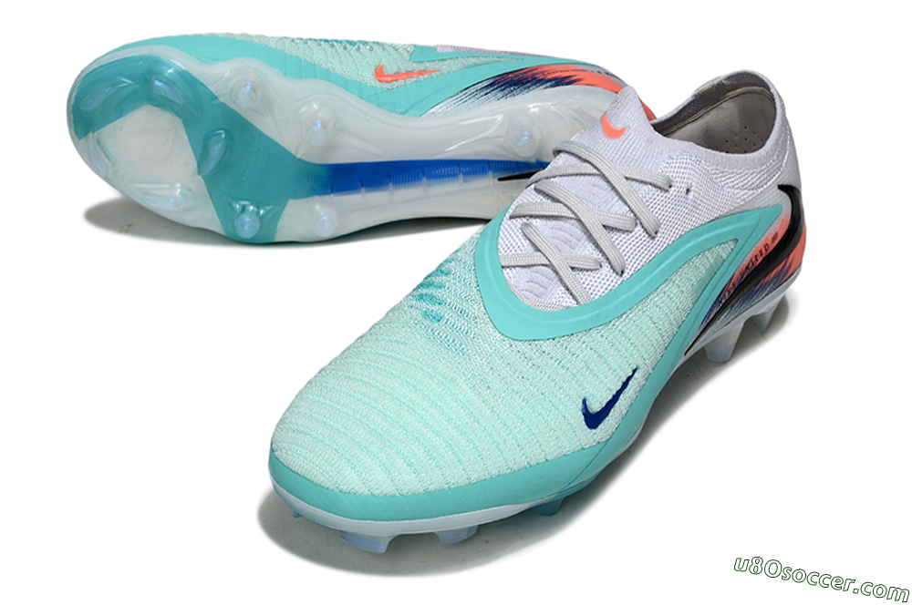 Nike Phantom 6 Elite Low FG Firm Ground Soccer Cleats - Jade/Black/White 3