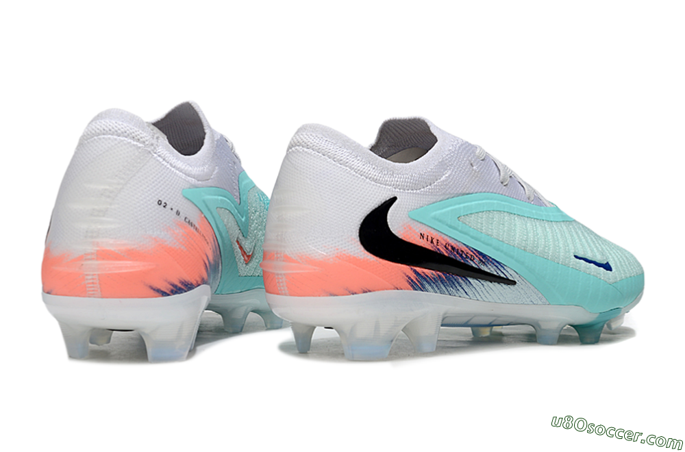 Nike Phantom 6 Elite Low FG Firm Ground Soccer Cleats - Jade/Black/White 6