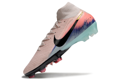 Nike Air Zoom Mercurial Superfly 10 Elite FG Firm Ground Soccer Cleats - Pink/Black/Gold