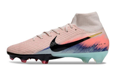 Nike Air Zoom Mercurial Superfly 10 Elite FG Firm Ground Soccer Cleats - Pink/Black/Gold