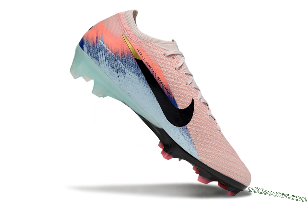 Nike Air Zoom Mercurial Vapor 16 Elite FG Firm Ground Soccer Cleats - Pink/Black/Jade 4