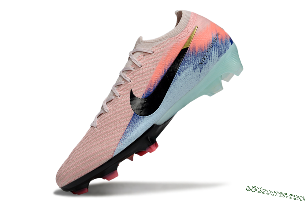 Nike Air Zoom Mercurial Vapor 16 Elite FG Firm Ground Soccer Cleats - Pink/Black/Jade 5