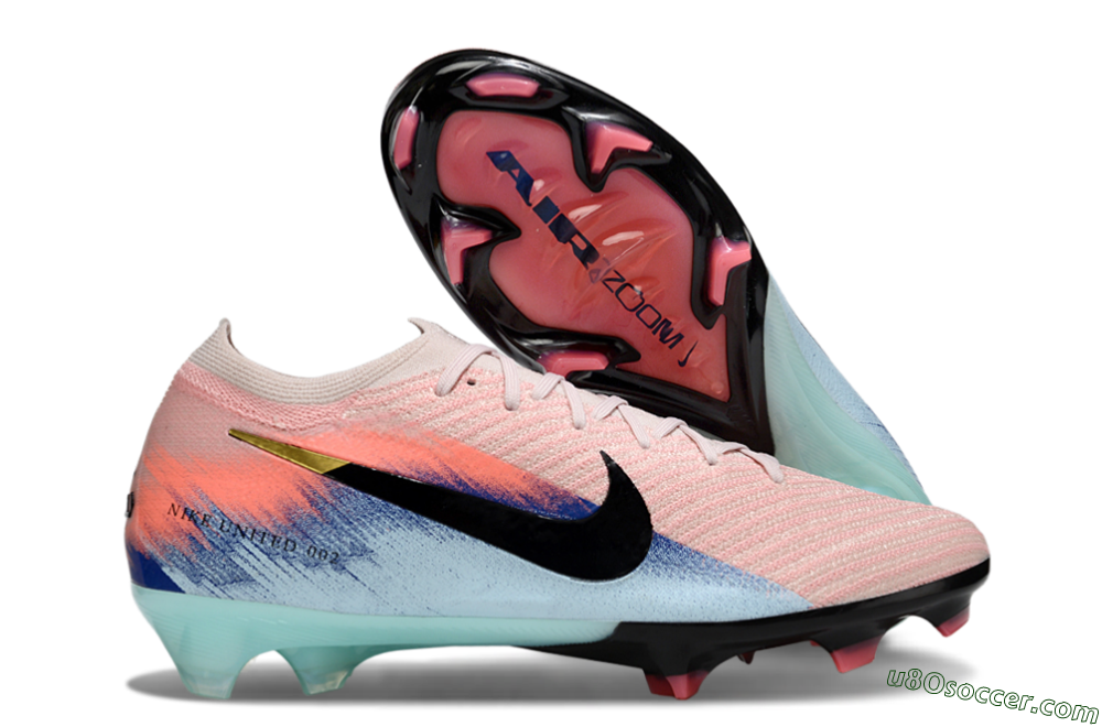 Nike Air Zoom Mercurial Vapor 16 Elite FG Firm Ground Soccer Cleats - Pink/Black/Jade 1