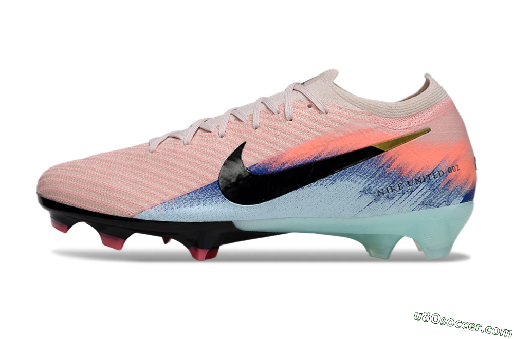 Nike Air Zoom Mercurial Vapor 16 Elite FG Firm Ground Soccer Cleats - Pink/Black/Jade 2