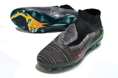 Nike Phantom 6 Elite FG Firm Ground Soccer Cleats - Black/Yellow/Red