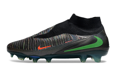 Nike Phantom 6 Elite FG Firm Ground Soccer Cleats - Black/Yellow/Red