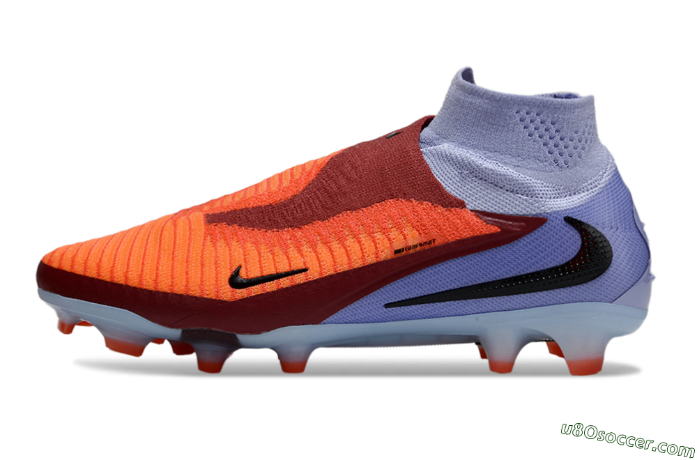 Nike Phantom 6 Elite FG Firm Ground Soccer Cleats - Red/Blue/Black 2